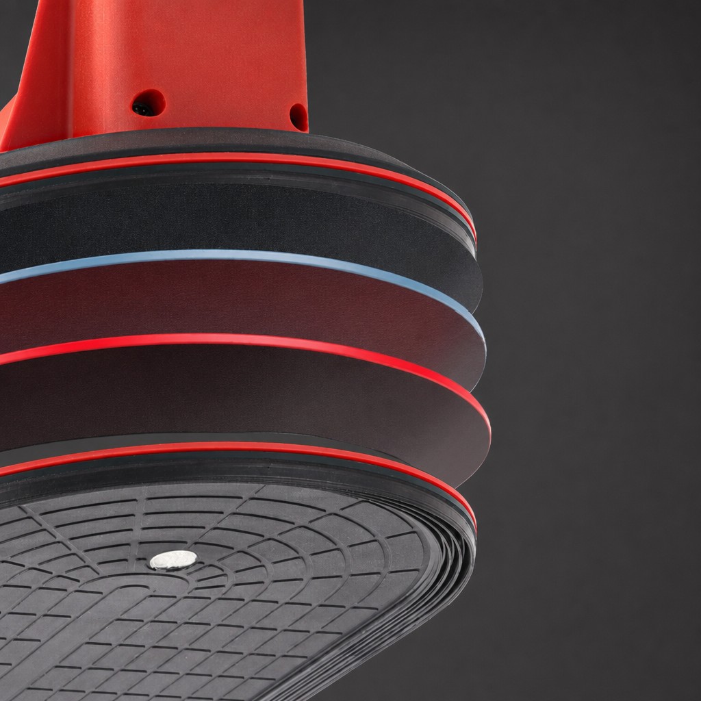Multi-layer rubber suction pad